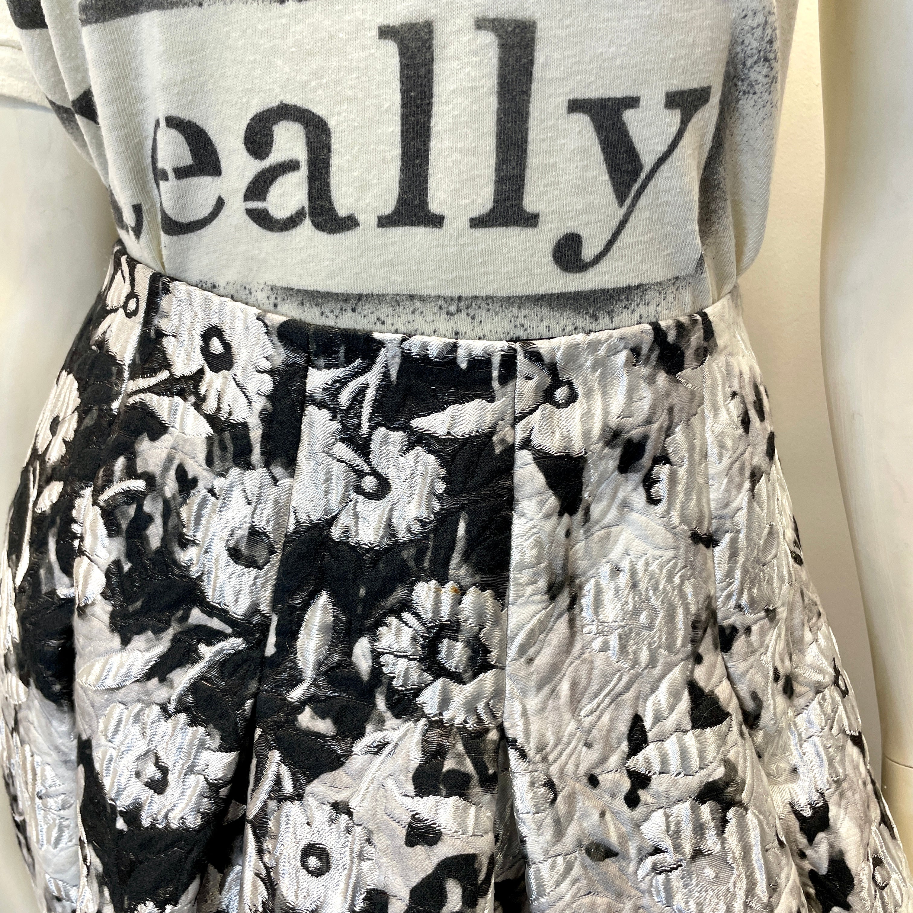 @Oscar de la Renta Spring '16 Vintage Designer Skirt Size Tops Public Butter 
