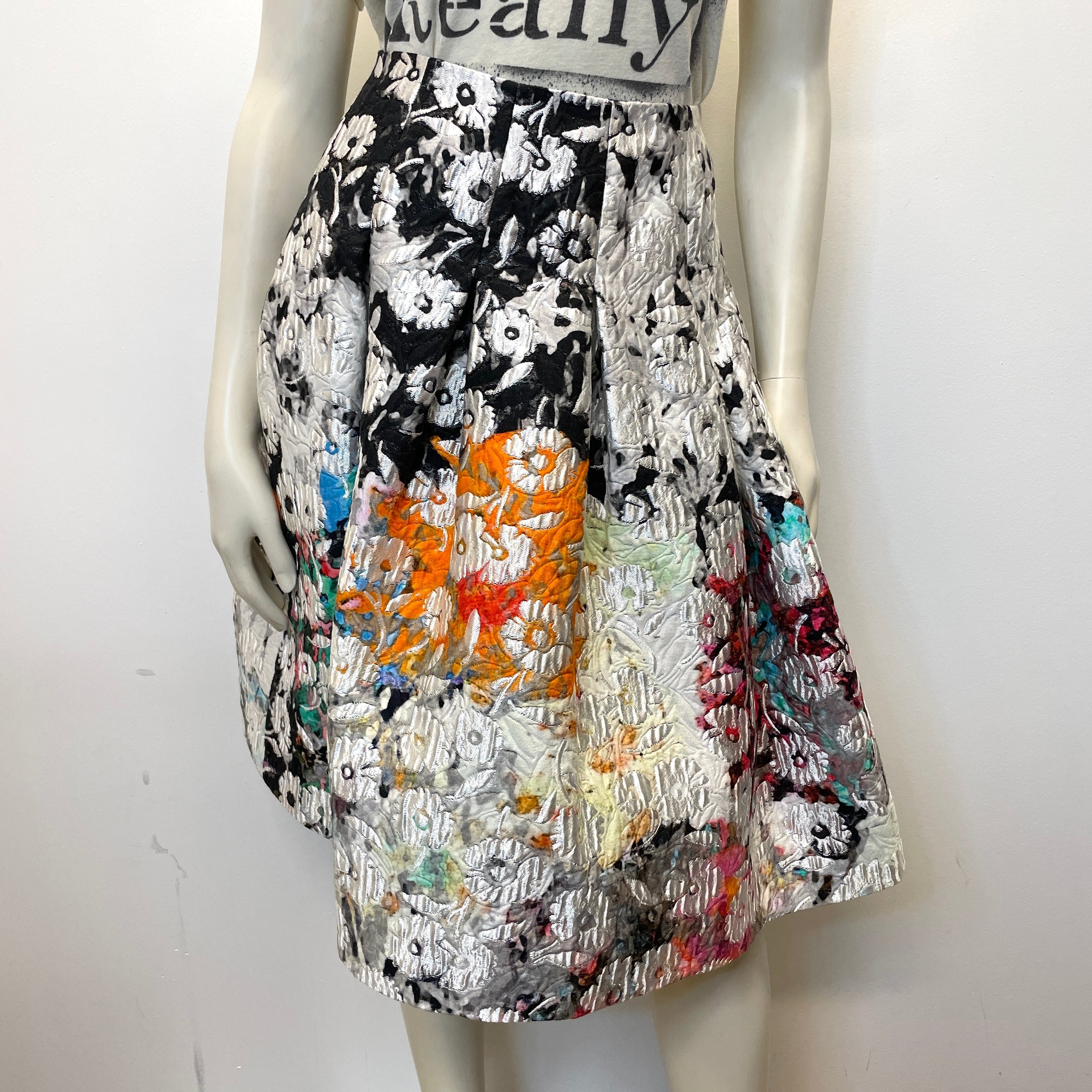 @Oscar de la Renta Spring '16 Vintage Designer Skirt Size Tops Public Butter 