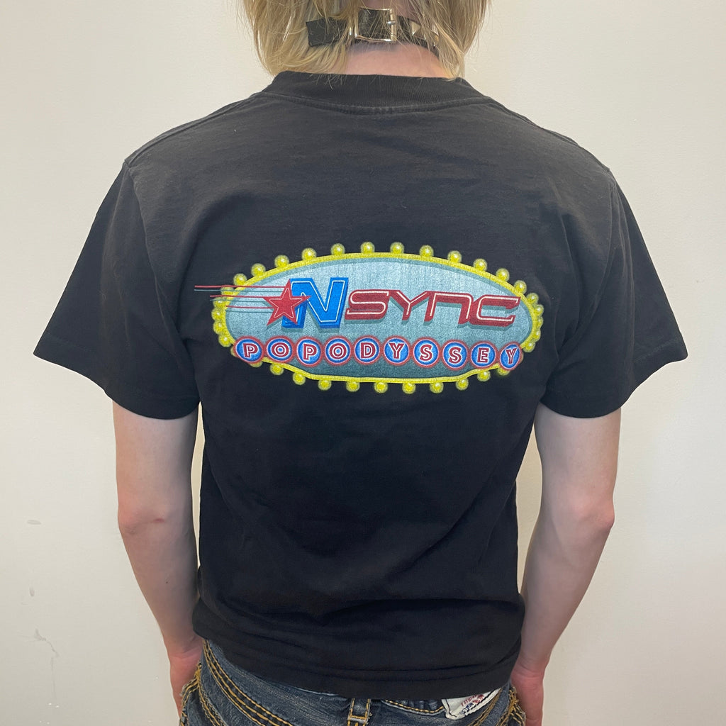 RARE 2001 NSync Pop Odyssey Vintage Winterland Graphic T-Shirt Size Small T-Shirts Public Butter 