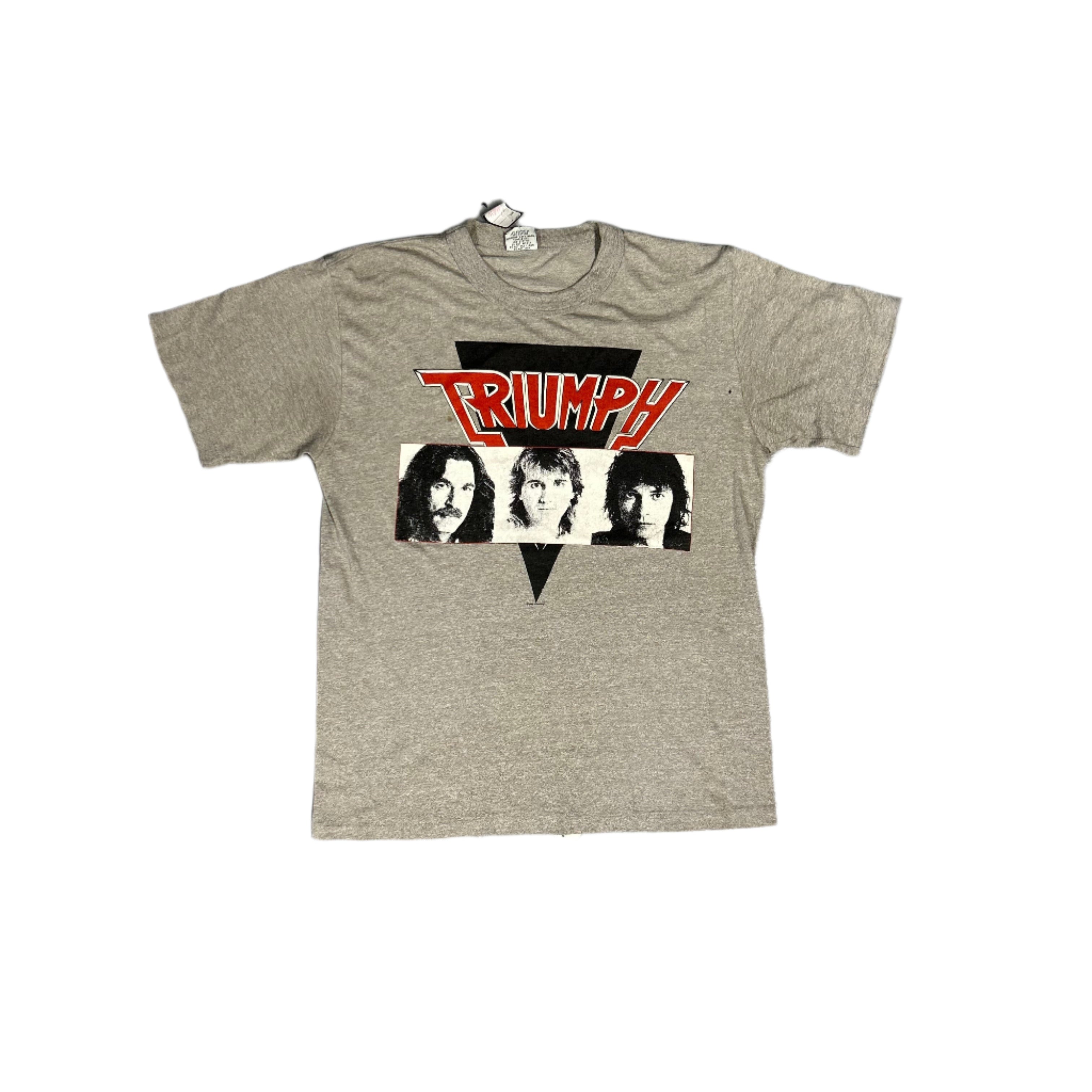 RARE 1986 Triumph 'Sport of Kings' Tour Tee — Canadian Rock