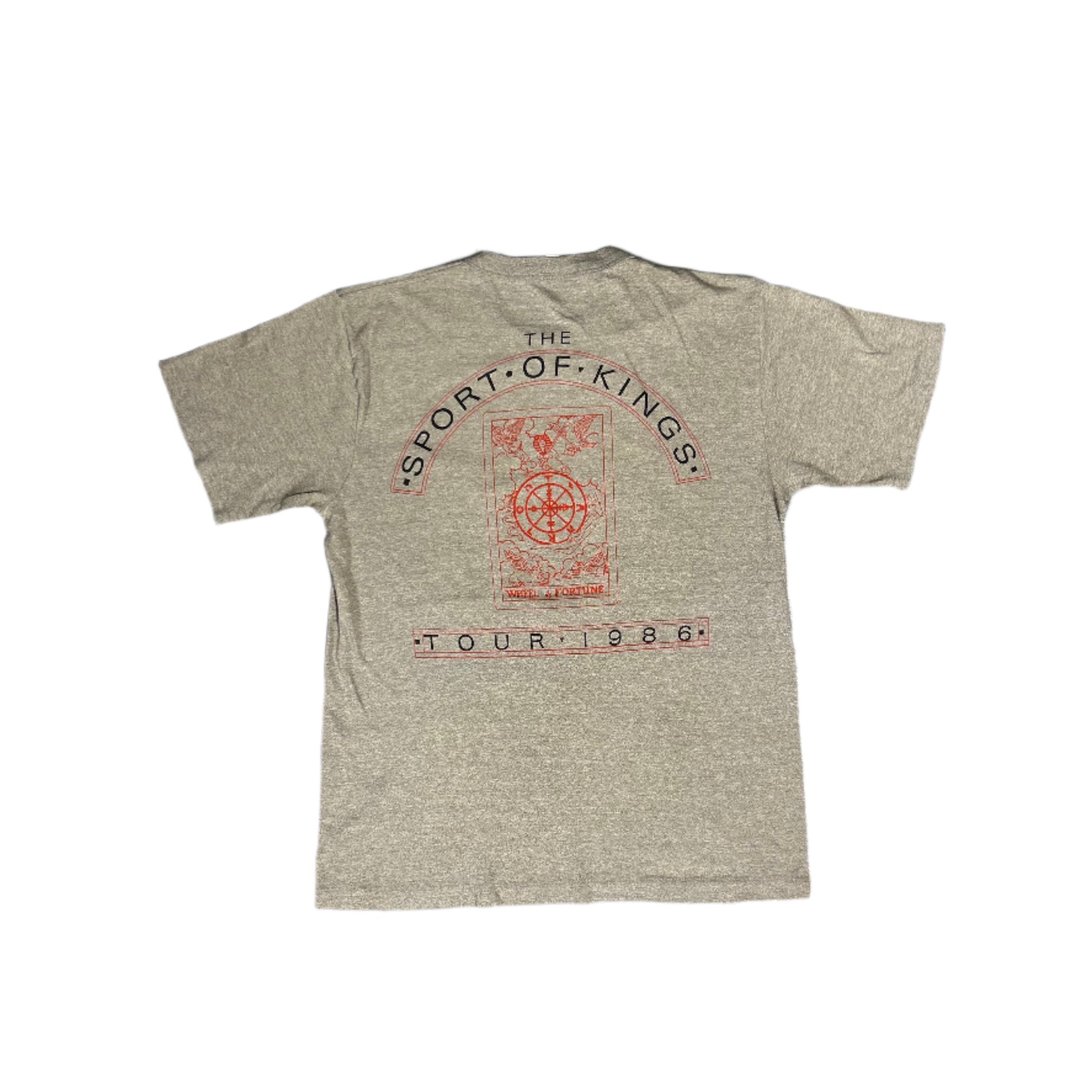 RARE 1986 Triumph 'Sport of Kings' Tour Tee — Canadian Rock