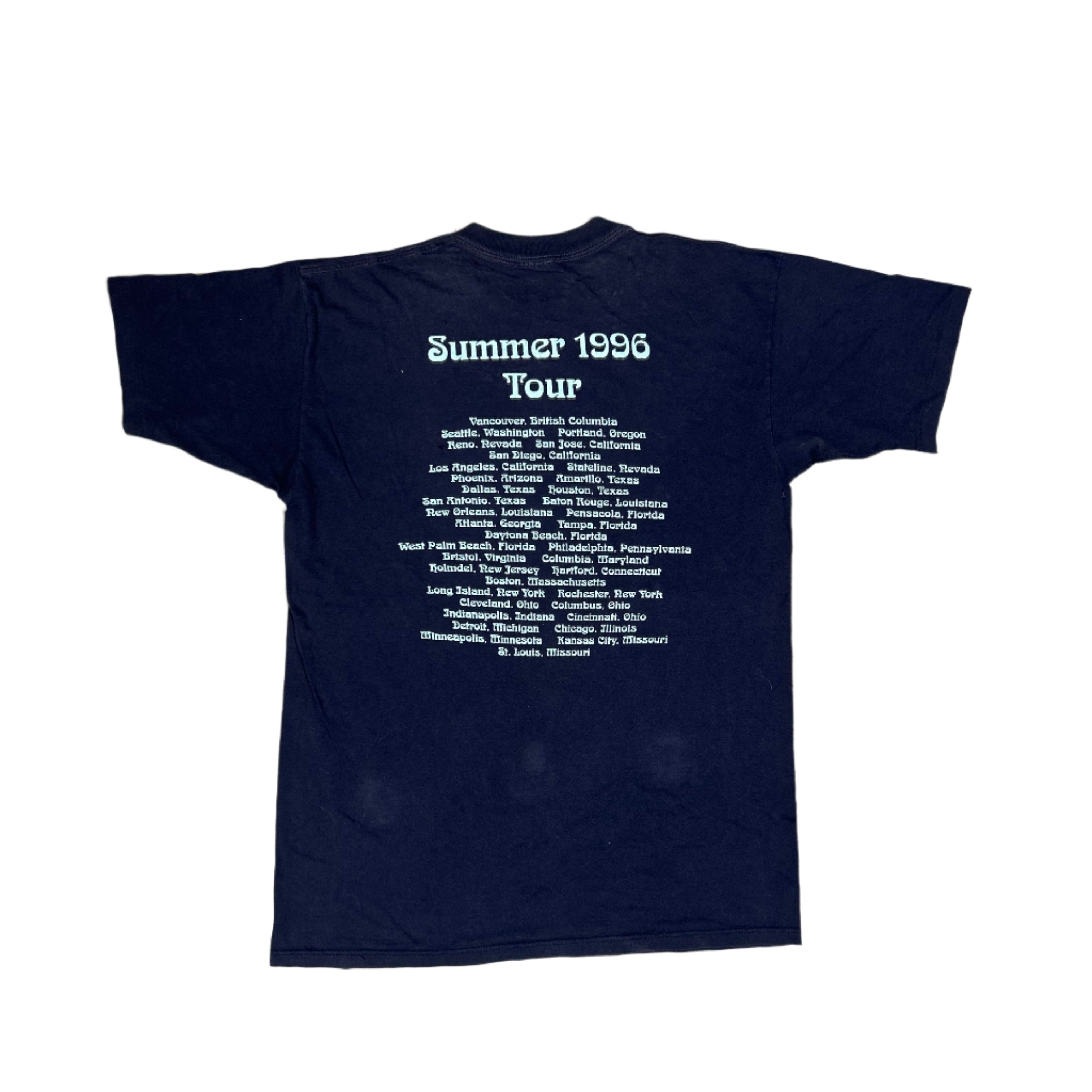 Vintage 90s Moody Blues 'Summer 1996 Tour' Single Stitch Tee