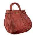 Vintage Deadstock Marc by Marc Jacobs Designer Leather Tote Bag in Burgundy Accessories Black Market Vintage 