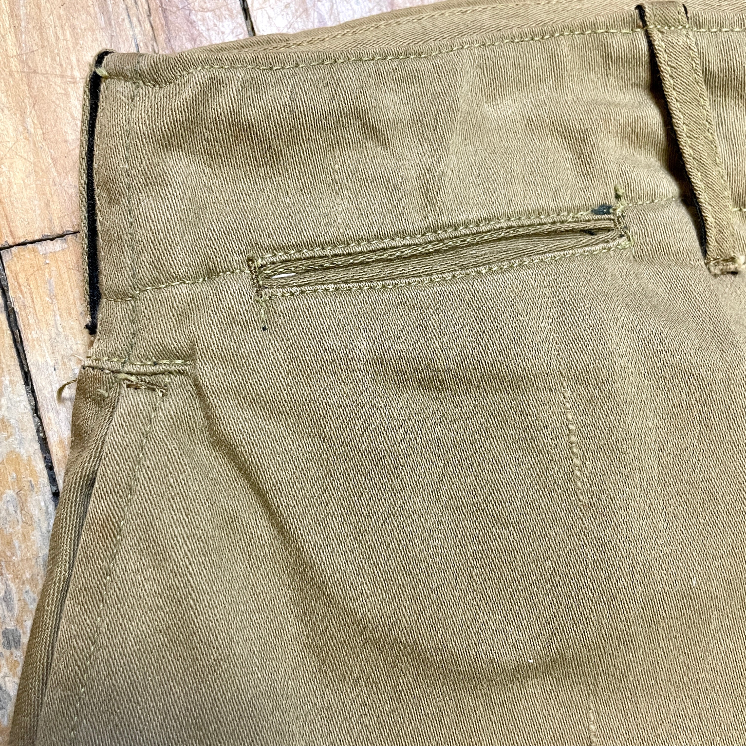 WWI Era Military Jodhpur Pants Waist 31" Bottoms Public Butter 